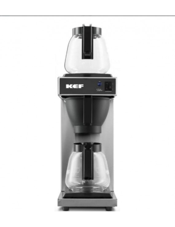 Kef Filtre Kahve Makinesi Gri 2 x 1.8 lt FLT-120-2